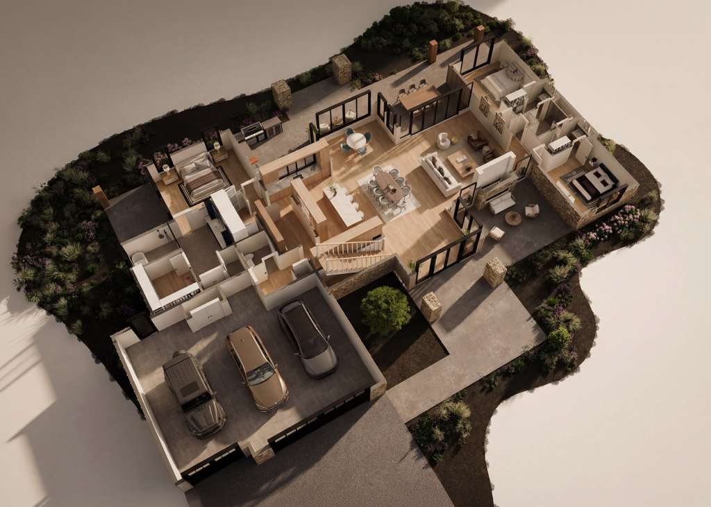 Main level &middot; aerial